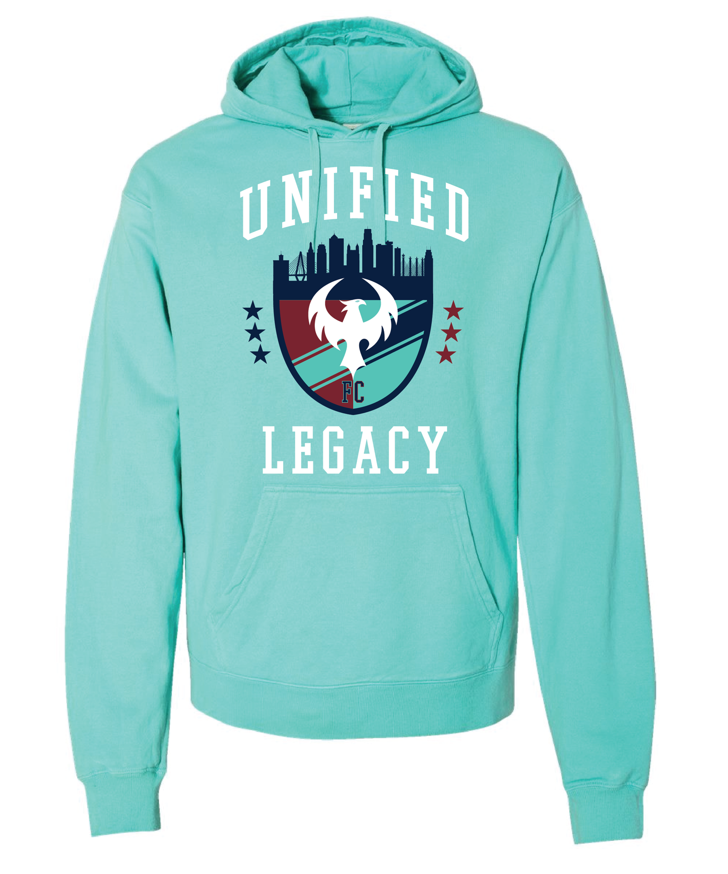 ULFC Shield Fall '24 | ADULT Hooded Sweatshirt in Mint