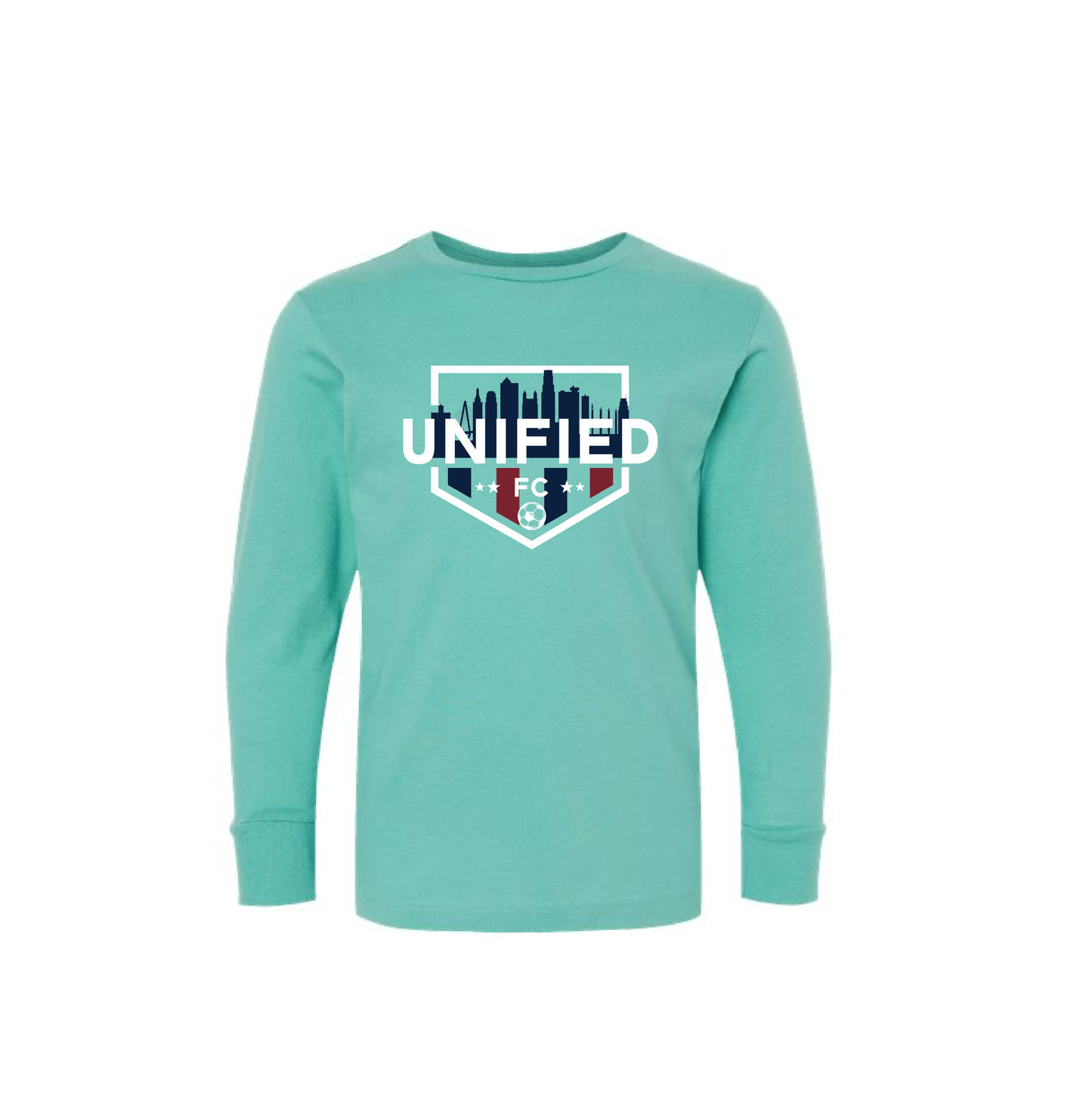 Unified City | YOUTH LAT Long Sleeve Tee in Saltwater