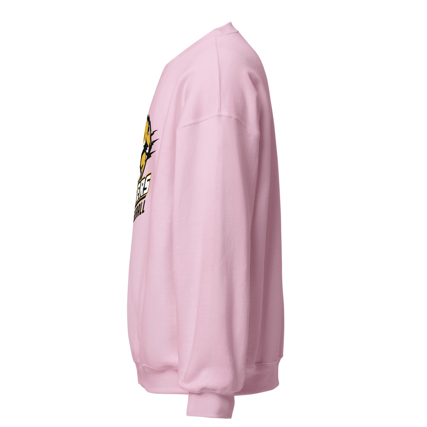 Tigers Baseball Gildan Crewneck in Light Pink