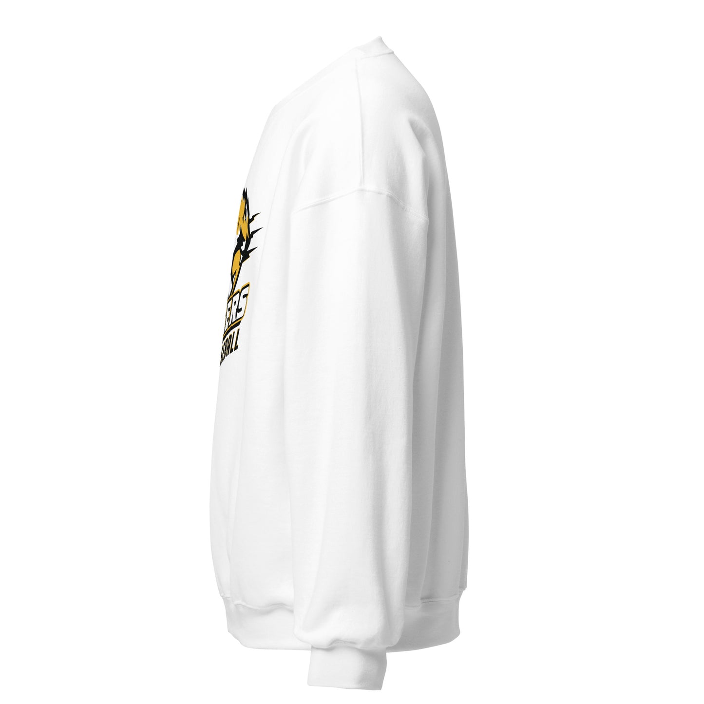 Tigers Baseball Gildan Crewneck Sweatshirt in White