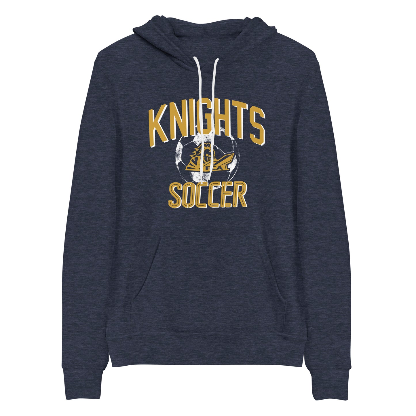FCA Soccer | Bella Canvas Hoodie in Navy--Print on Demand
