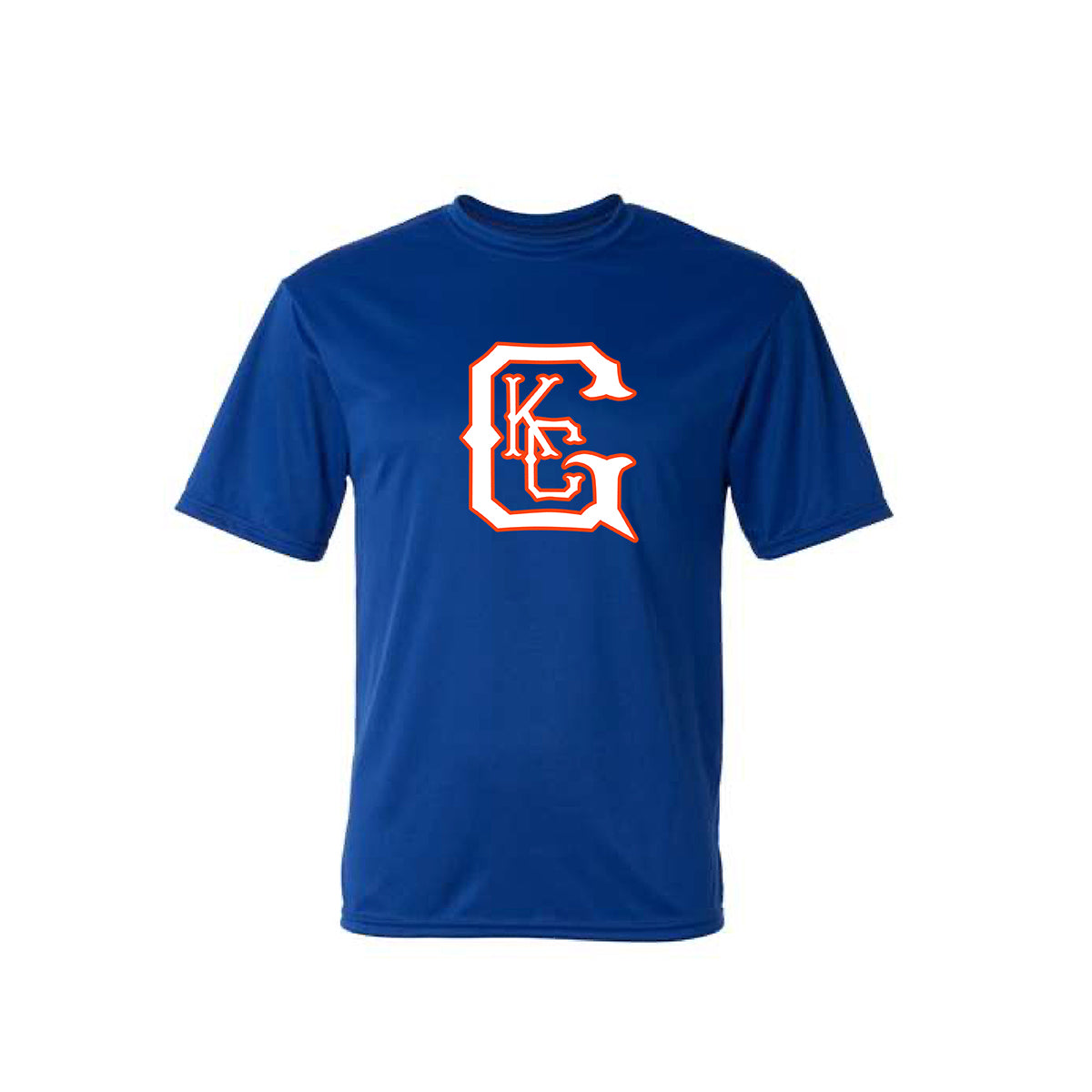 Adult KCG Sport Performance Tee in Royal
