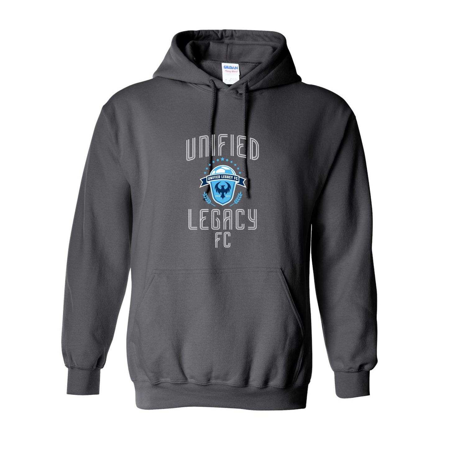 ULFC ADULT Modern Lines Hoodie in Charcoal