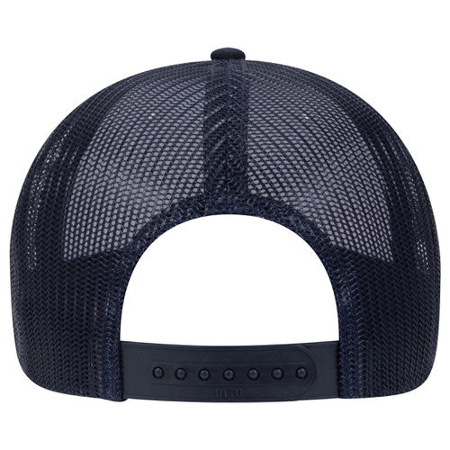 ULFC Shield | 6-Panel Low-Profile Trucker Hat in Navy/White