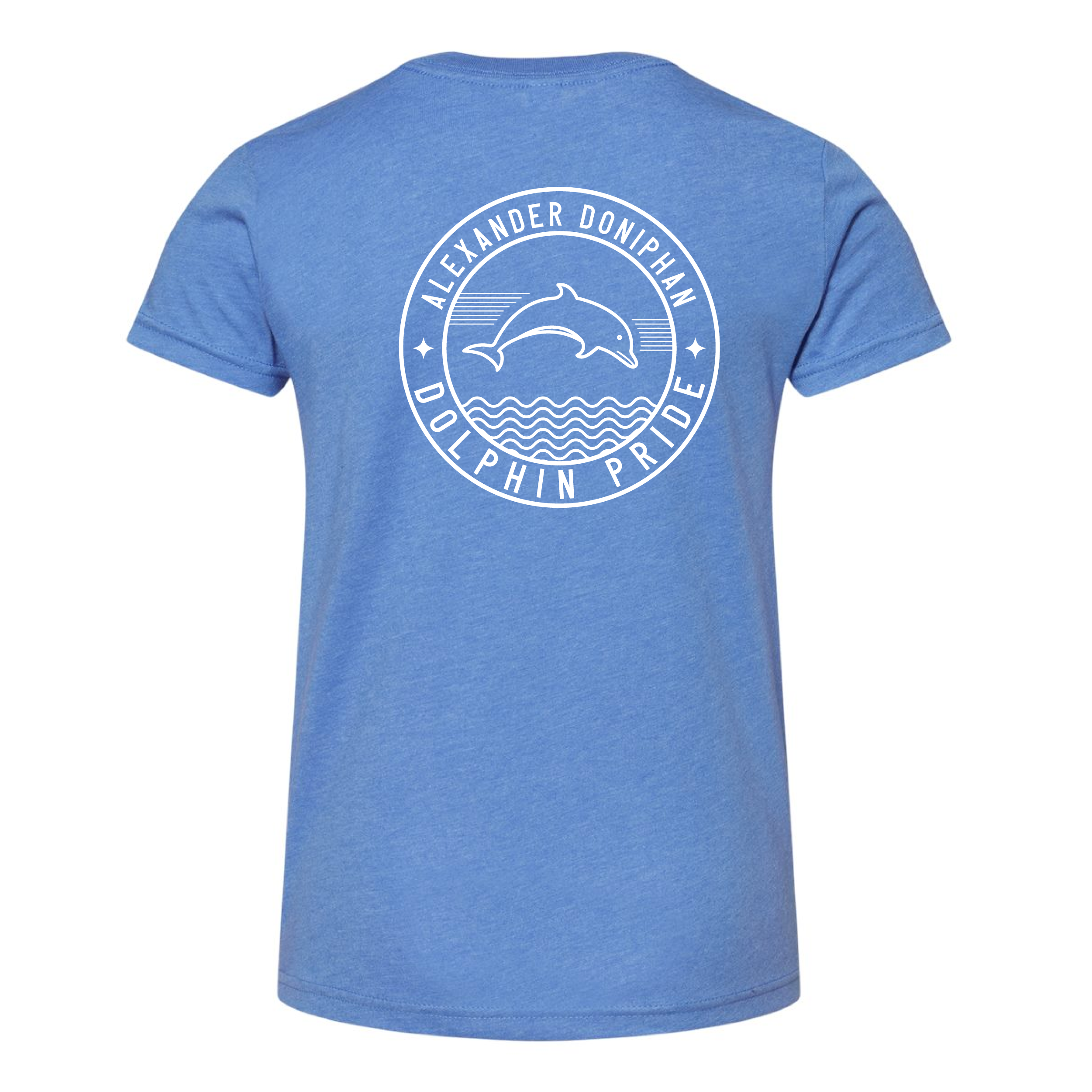 Alexander Doniphan | YOUTH Bella Canvas Jersey Tee in Columbia Blue