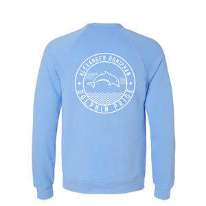 Alexander Doniphan | ADULT Bella Canvas Sponge Fleece Crewneck in Carolina Blue