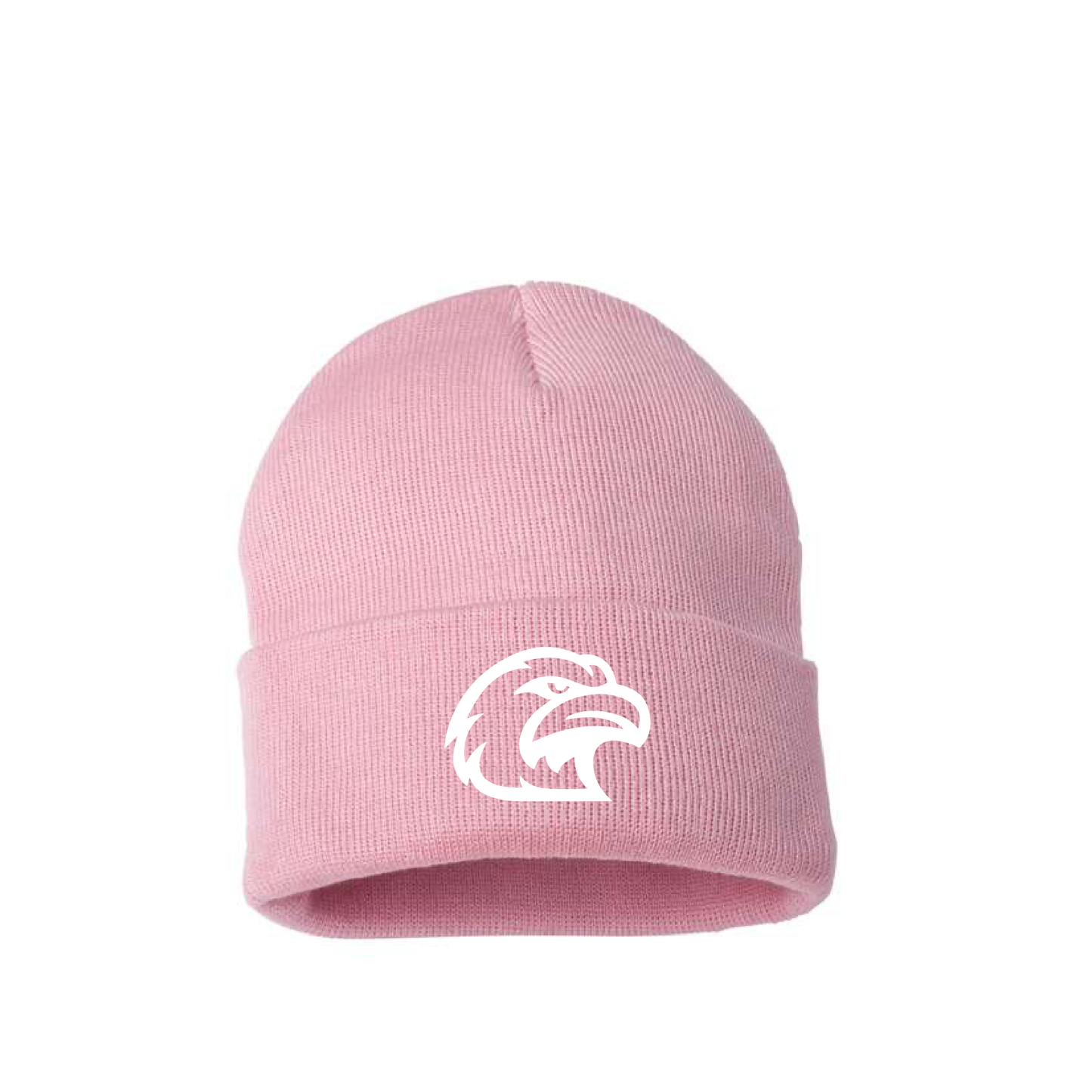 EAGLES | Sportsman Cuffed Beanie in Light Pink