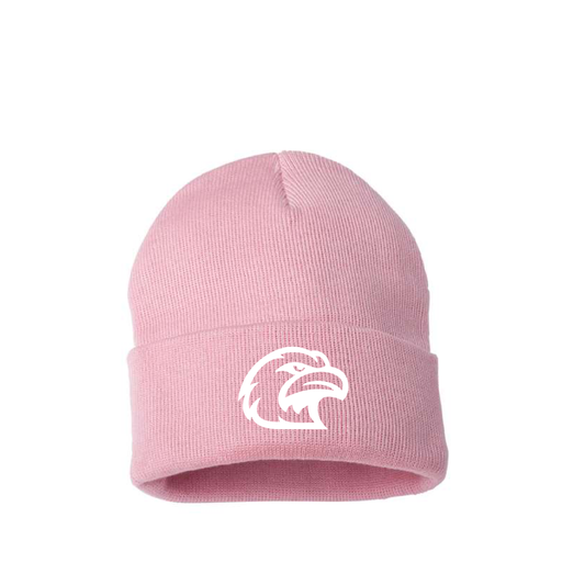 EAGLES | Sportsman Cuffed Beanie in Light Pink