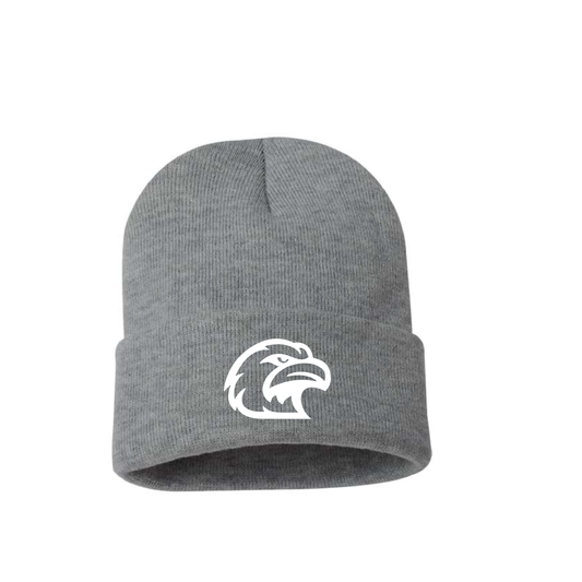 EAGLES | Sportsman Cuffed Beanie in Heather Grey