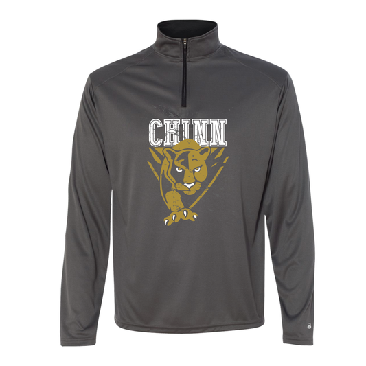 Chinn Panthers | Badger Quarter-Zip Pullover in Graphite