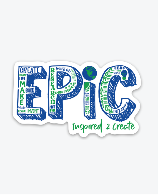 EPiC Code Sticker