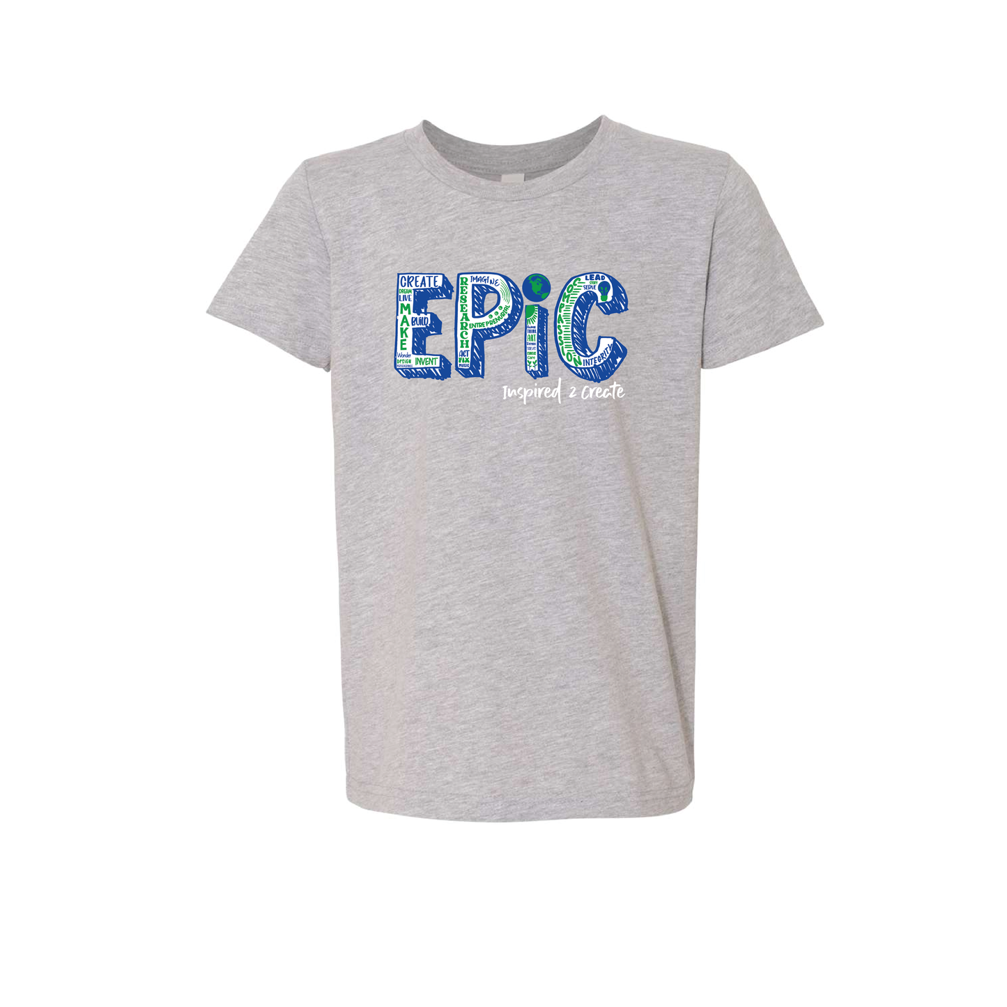 EPiC Code | YOUTH CVC Jersey Tee in Assorted Colors