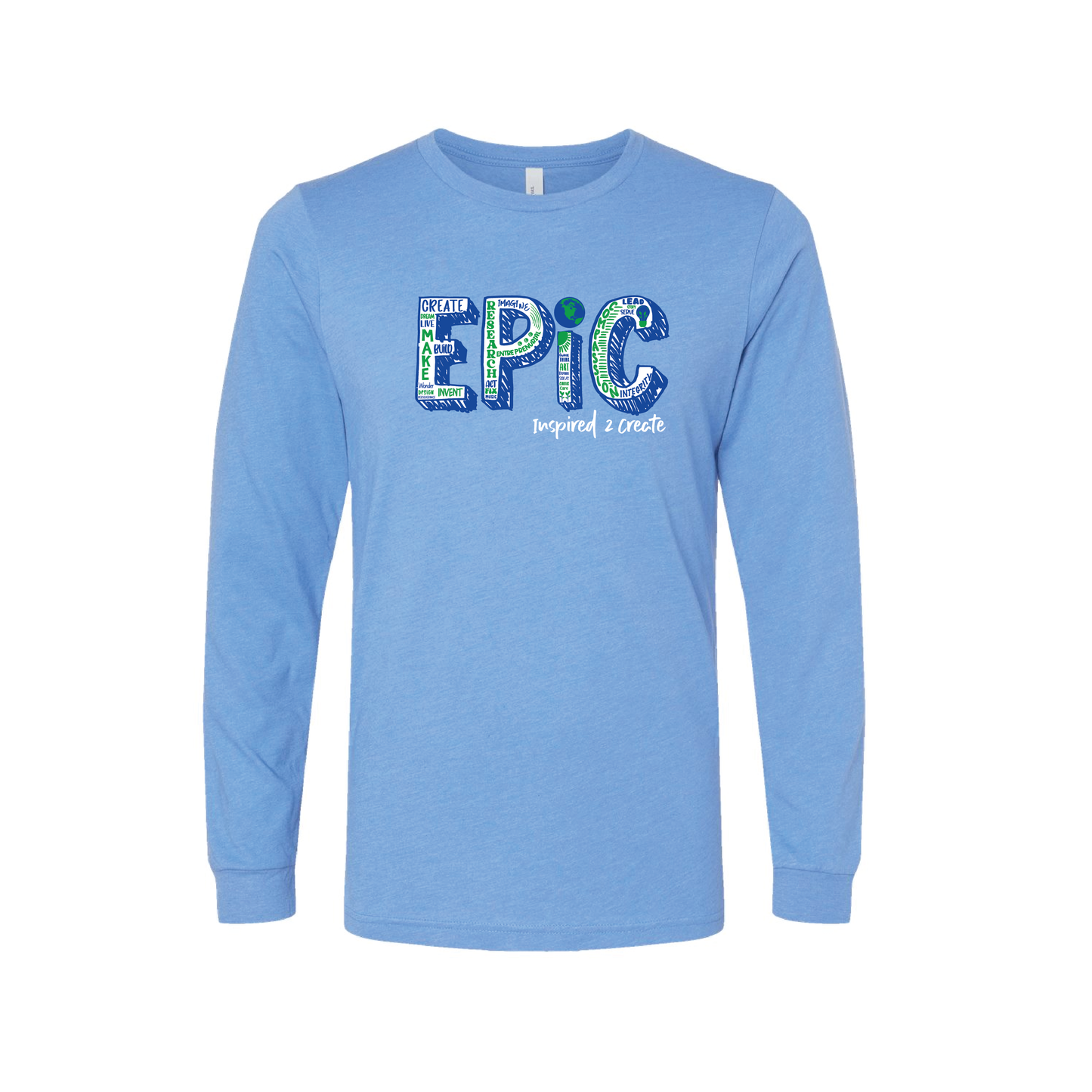 EPiC Code | ADULT CVC Long Sleeve Tee in Assorted Colors