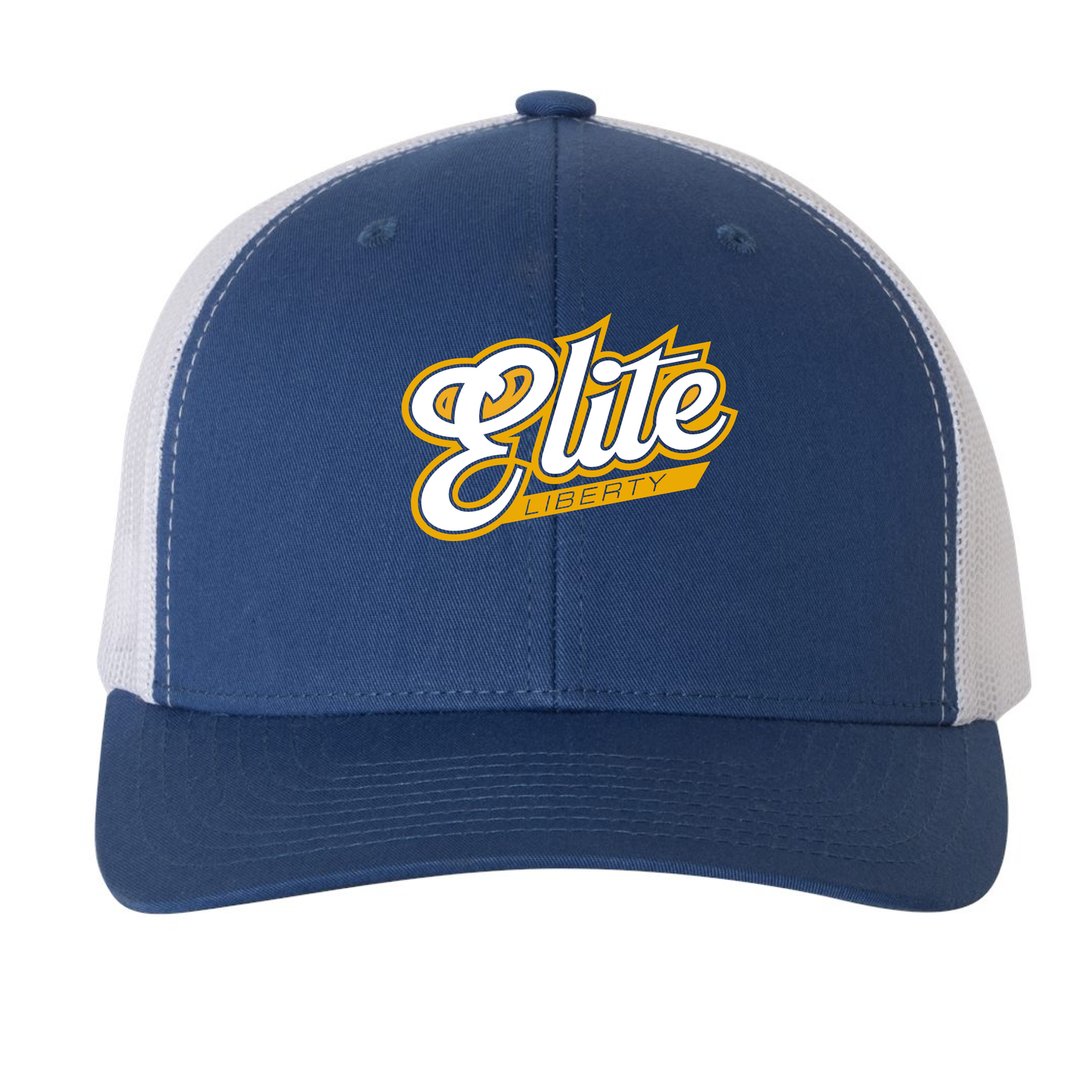Elite Softball | Embroidered Retro Trucker Hat in Royal
