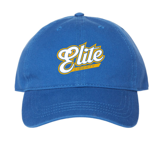 Elite Softball | Embroidered Relaxed Dad Hat in Royal