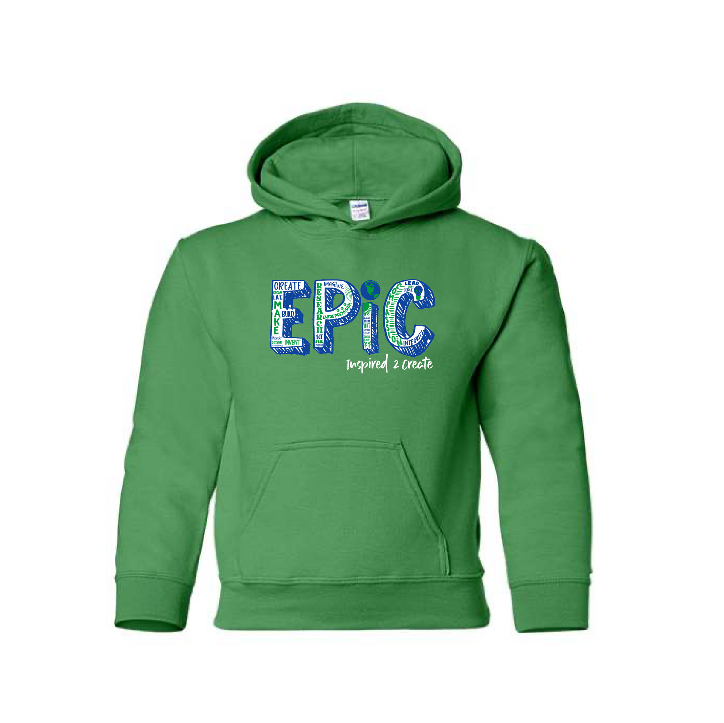 EPiC Code | YOUTH Gildan Heavy Blend Hoodie (Assorted Colors)