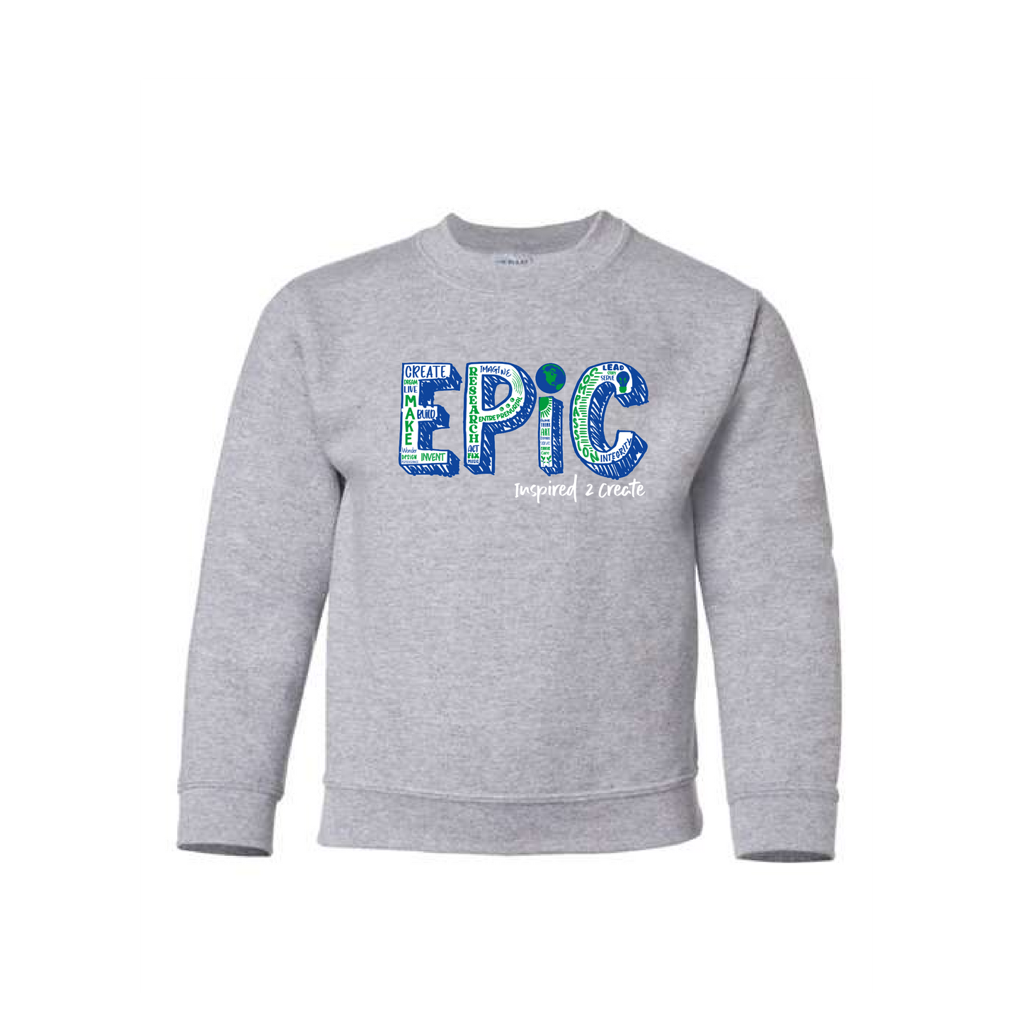 EPiC Code | YOUTH Gildan Heavy Blend Crewneck Sweatshirt (Assorted Colors)