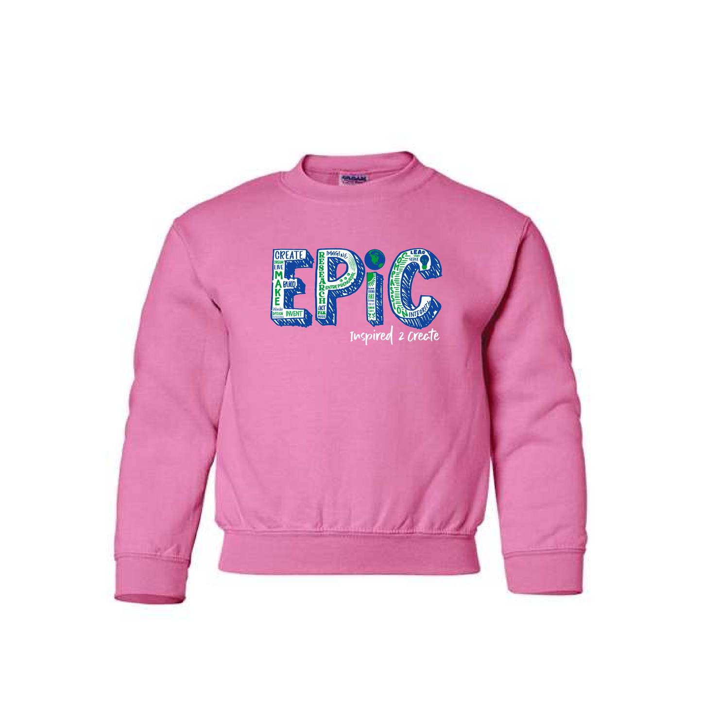 EPiC Code | YOUTH Gildan Heavy Blend Crewneck Sweatshirt (Assorted Colors)