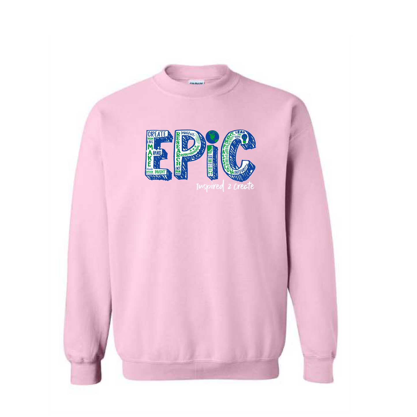 EPiC Code | ADULT Gildan Crewneck Sweatshirt in Assorted Colors