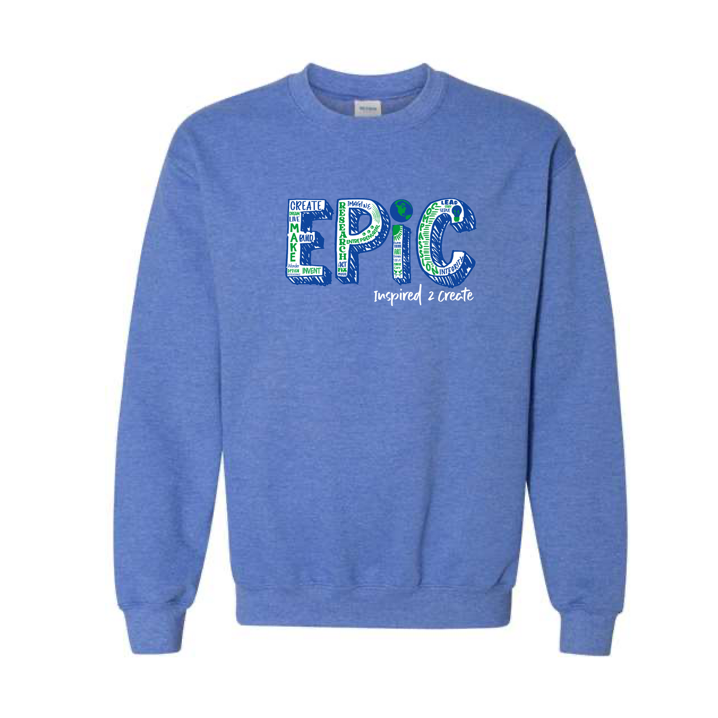 EPiC Code | ADULT Gildan Crewneck Sweatshirt in Assorted Colors