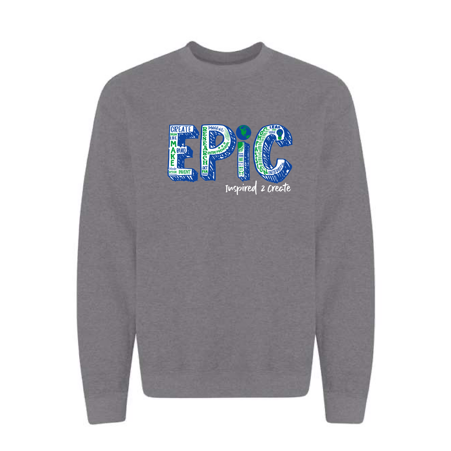 EPiC Code | ADULT Gildan Crewneck Sweatshirt in Assorted Colors