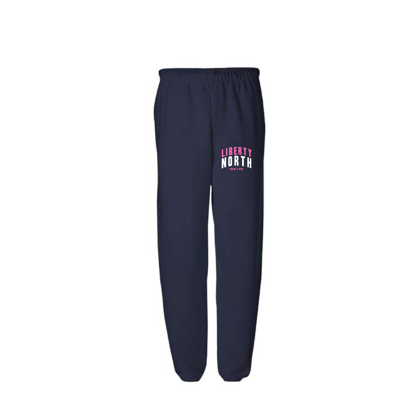 LN Swim | JERZEES Nublend® Joggers in Navy