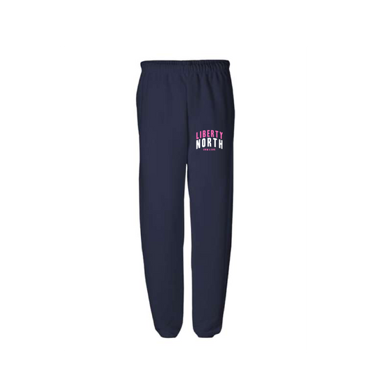 LN Swim | JERZEES Nublend® Joggers in Navy