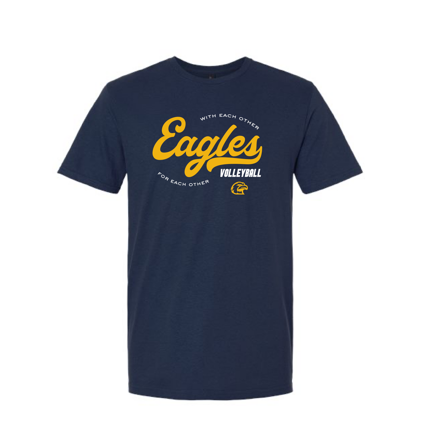 LNVB Eagles Softstyle Tee in Navy