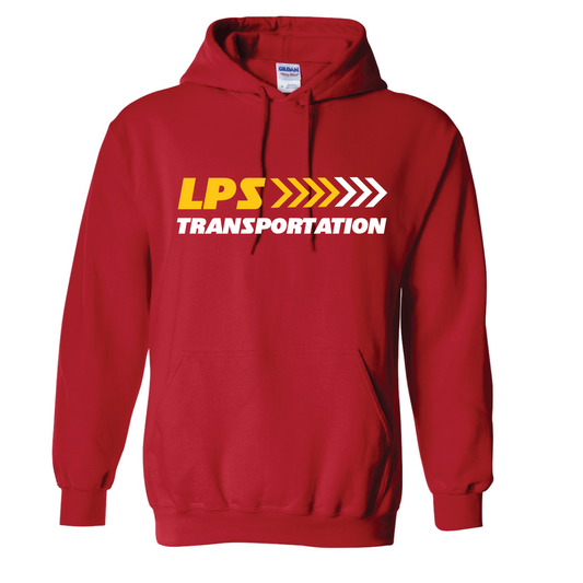 Chiefs-Style Fleece Hoodie in Red | LPS Transportation