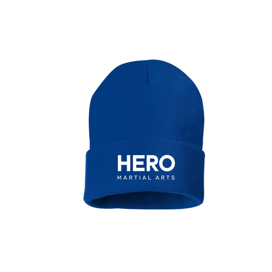 HERO Martial Arts | Sportsman Cuffed Beanie in Blue