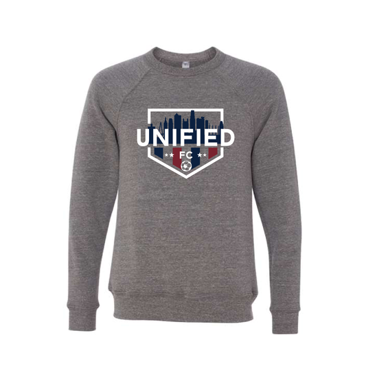 Unified City | ADULT Bella Canvas Sponge Fleece Crewneck in Deep Heather Grey