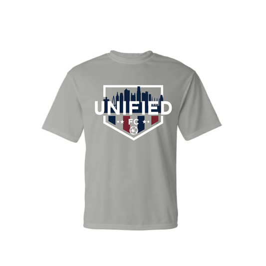 Unified City | ADULT Unisex C2 Sport Performance Tee in Silver