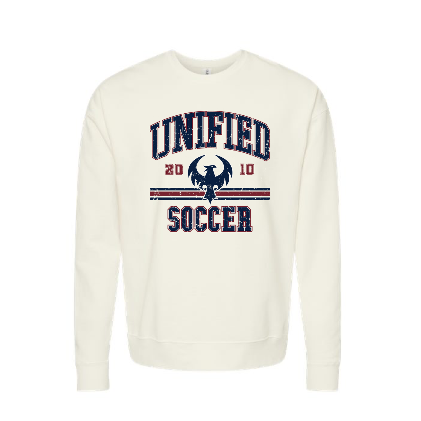 Unified Vintage | ADULT Fleece Crewneck Sweatshirt in Natural
