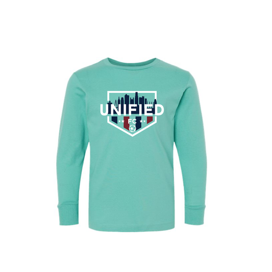 Unified City | YOUTH LAT Long Sleeve Tee in Saltwater