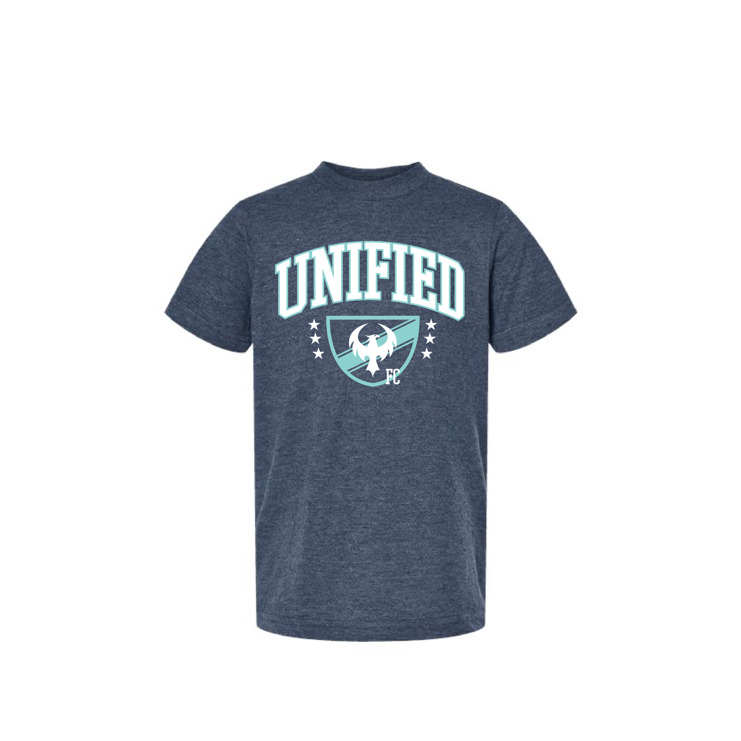 Unified | YOUTH Tee in Heather Denim