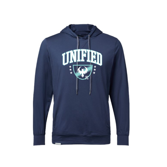 Unified | ADULT Holloway Eco Revive™ Soft Knit Hoodie in Navy
