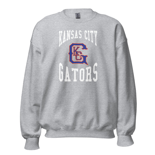 Gators Baseball KCG Gildan Crewneck in Sport Grey