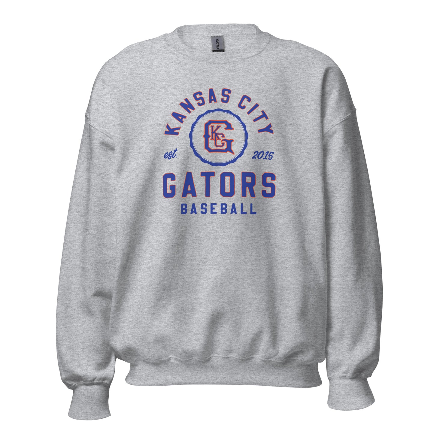 Gators Baseball Vintage Gildan Crewneck in Gray