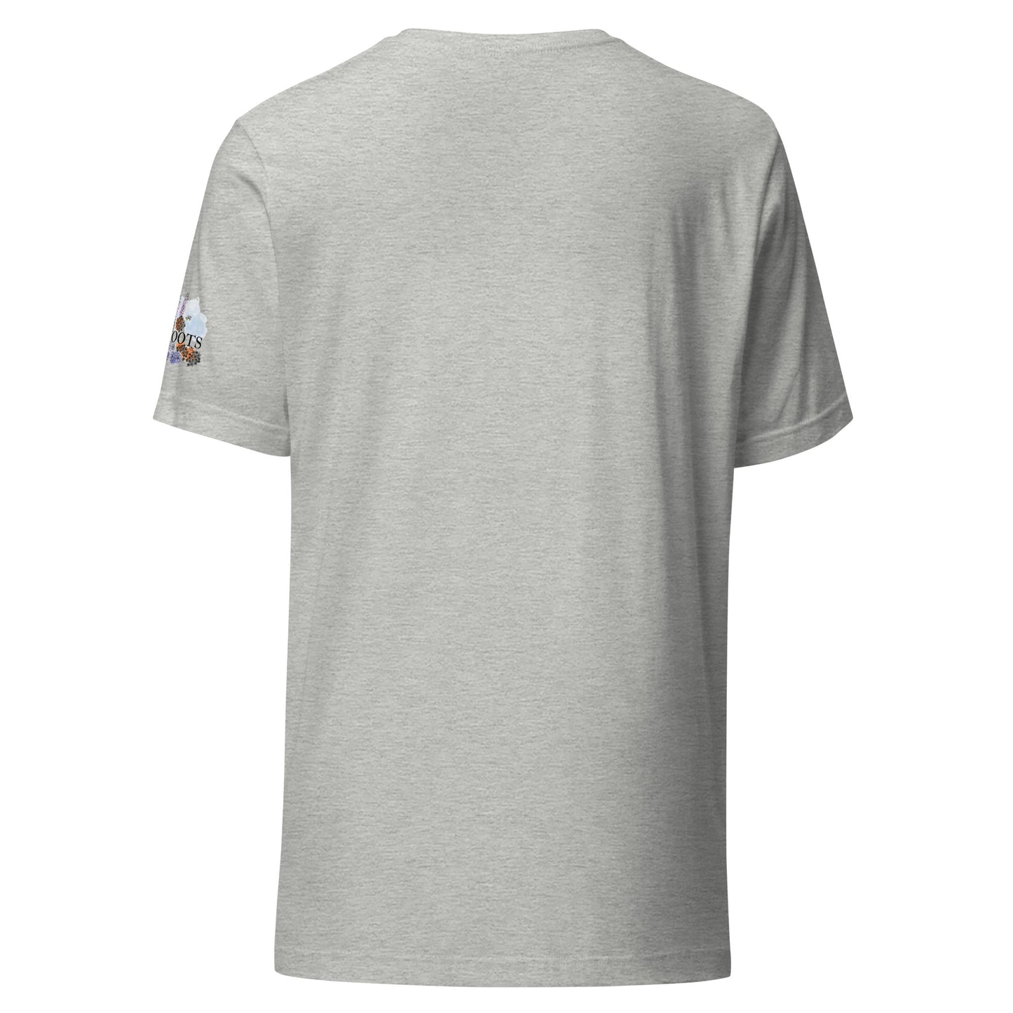 Deep Roots KC | Bella + Canvas Native Plants Unisex Jersey Tee in Gray