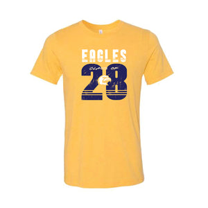 SVMS Class of 2028 6th Grade Tee in Gold