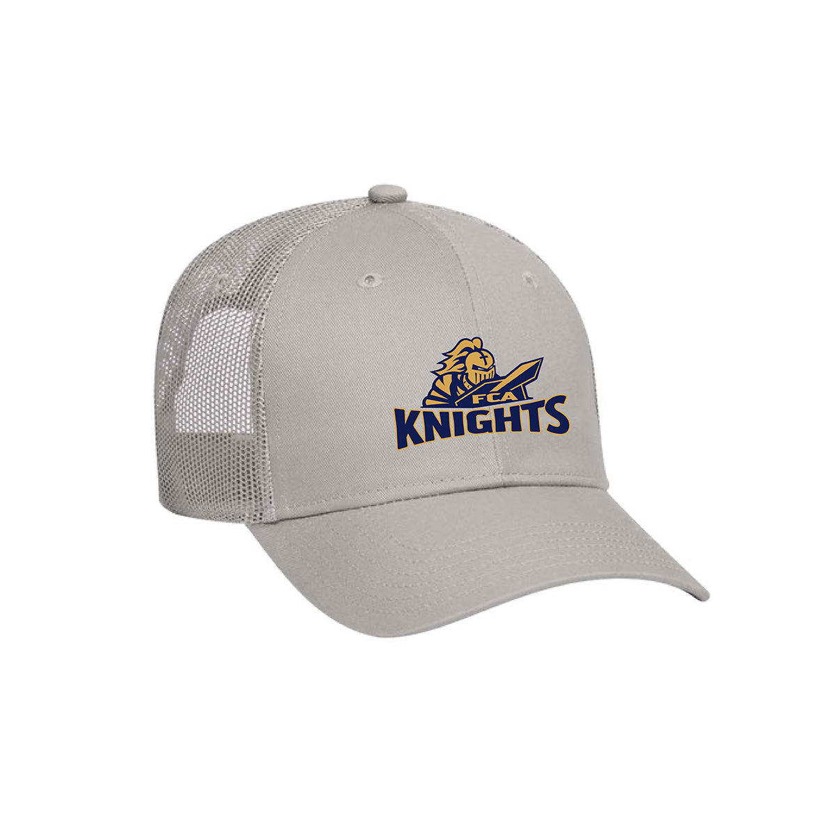 FCA Knights Low-Profile Trucker Hat in Navy