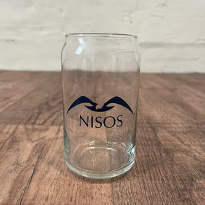 Nisos 16 oz Beer Can Glass
