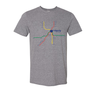 Liberty Tee Softstyle in Heather Graphite