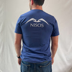 Load image into Gallery viewer, Nisos Bella Canvas Triblend Tee in Navy
