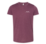 Load image into Gallery viewer, Nisos Youth Tee in Maroon

