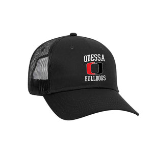 Odessa "O" Bulldogs 6-panel Low Profile Trucker Hat