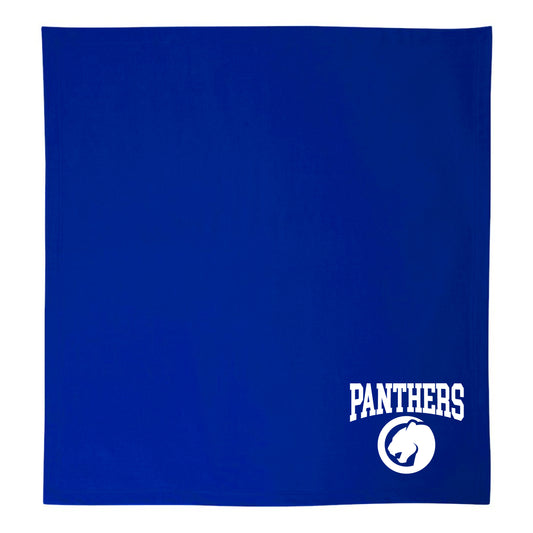 Panthers Dry-blend Fleece Stadium Blanket in Royal
