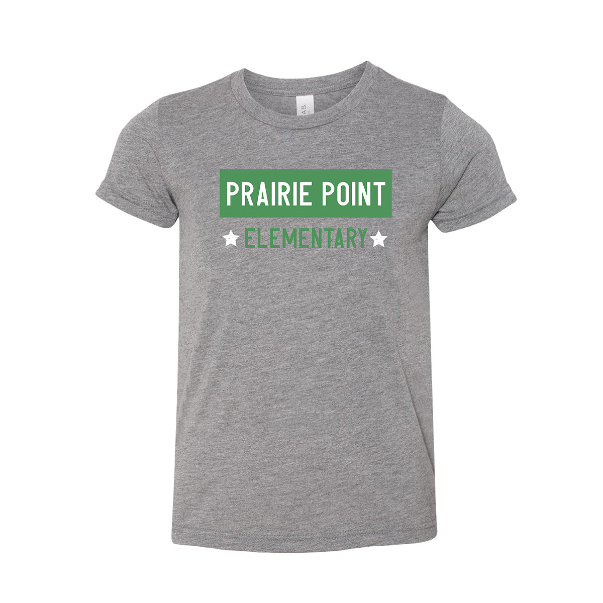 PP Elementary Youth Triblend Tee in Grey Triblend