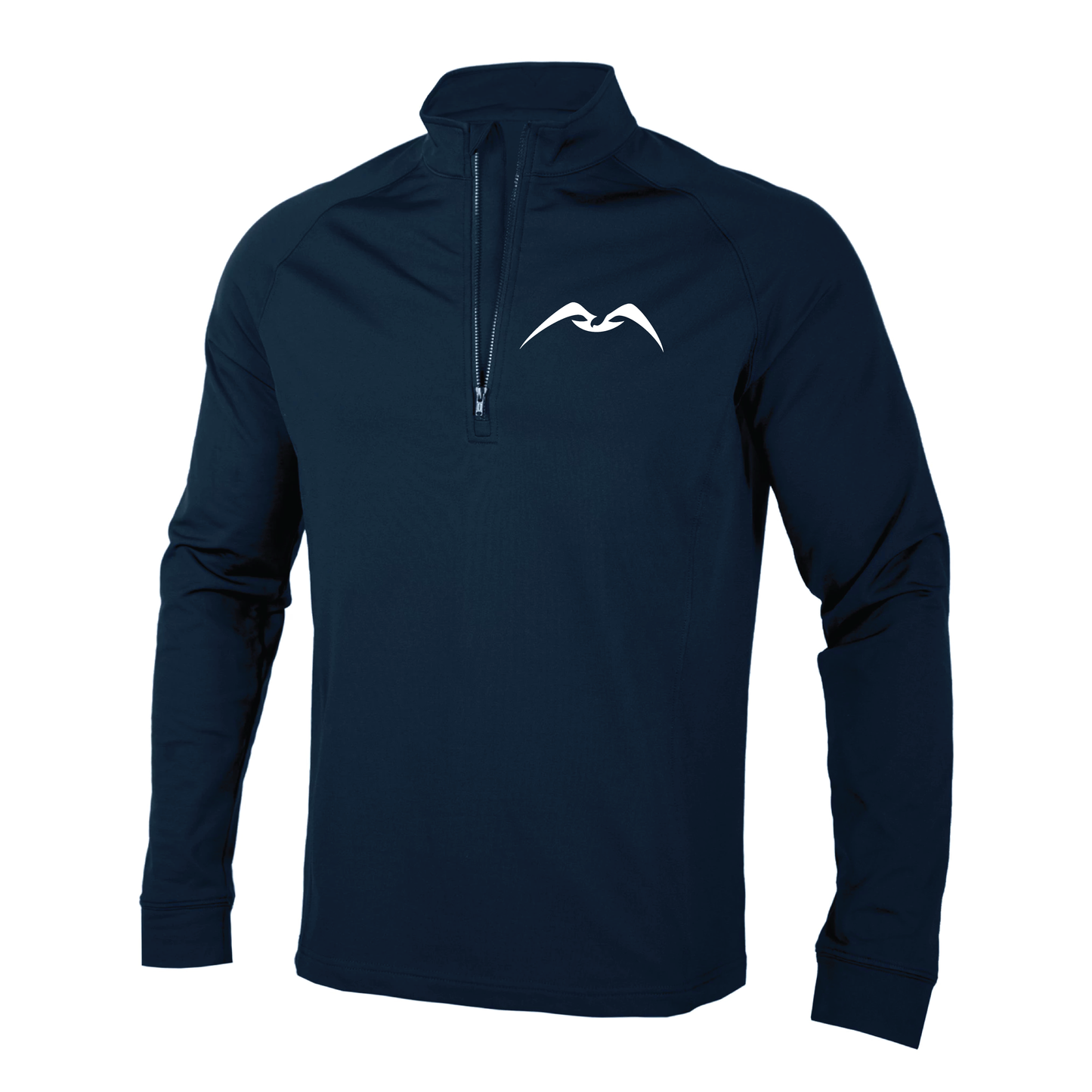 Nisos Levelwear Calibre Quarter Zip Pullover in Navy