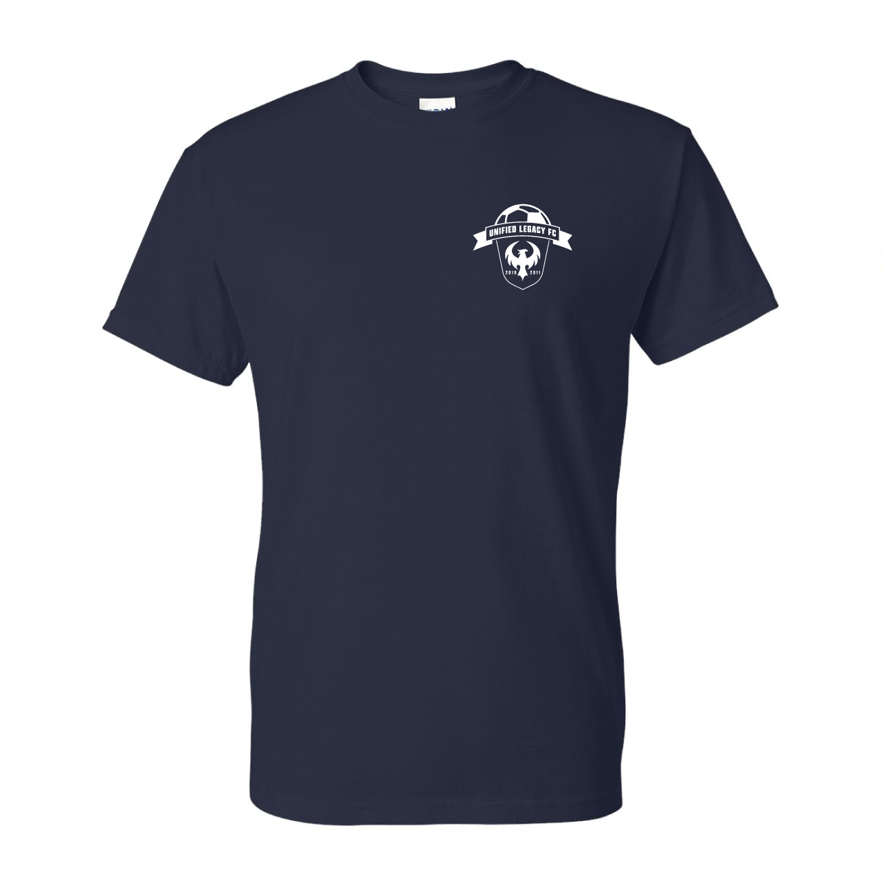 ULFC YOUTH Bird Emblem Unisex Gildan DryBlendTee in Navy
